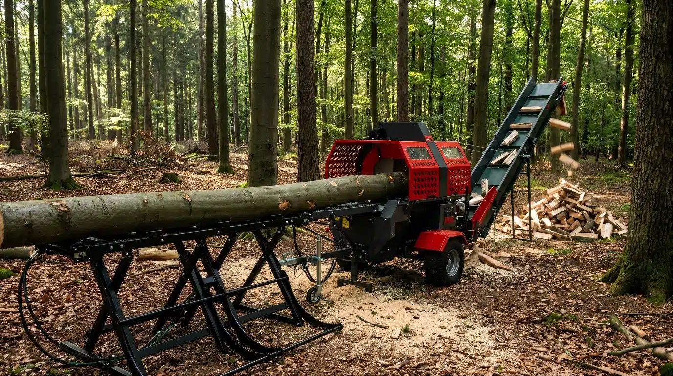 Forst Actor SB 20 Sägespaltautomat 3 Sägespalter mit Benzinmotor Forst Actor SB 20