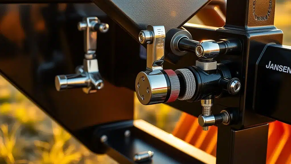 adjustable side shift and cutting height