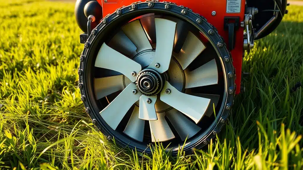 Was macht den Jansen-Schlegelmäher so einzigartig? 1 advanced blade technology performance