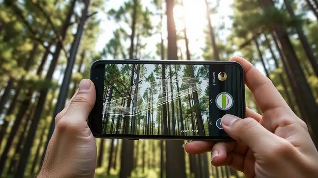 ai supported forest measurement apps