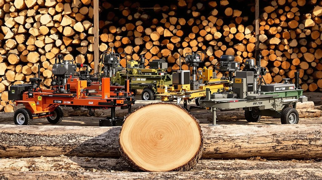 best 15 ton wood splitters