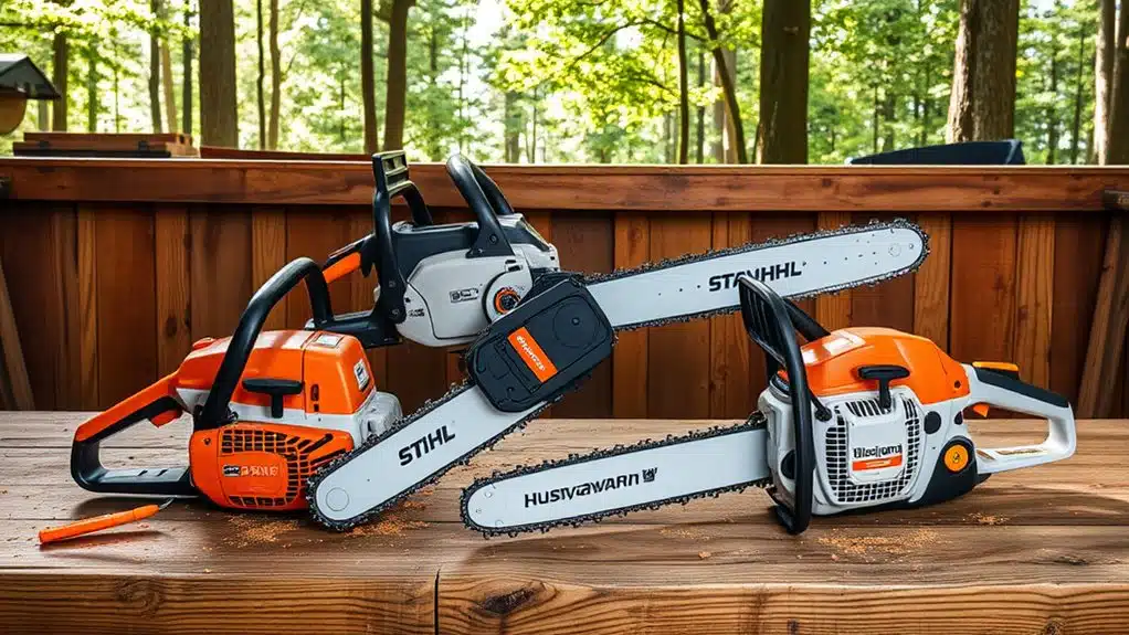chainsaws for professional forestry