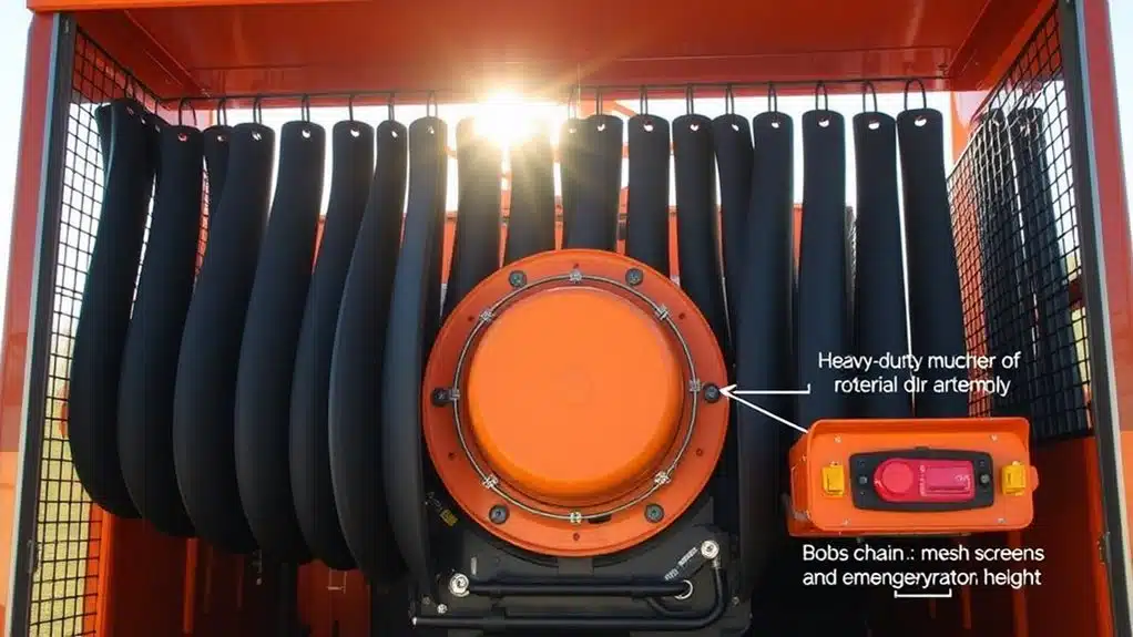 5 wichtige Merkmale des Jansen Böschungsmulchers, die Sie kennen sollten 3 comprehensive security and dirt protection