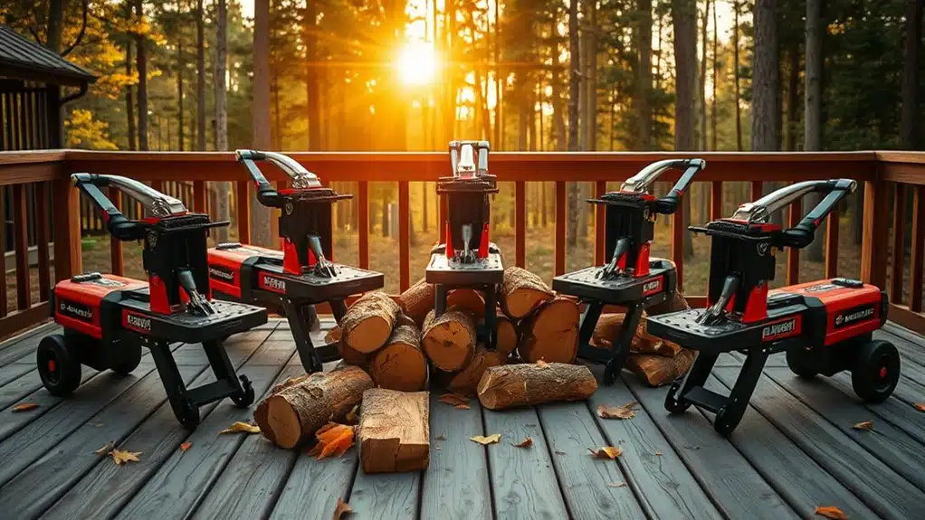 electric wood splitter advantages