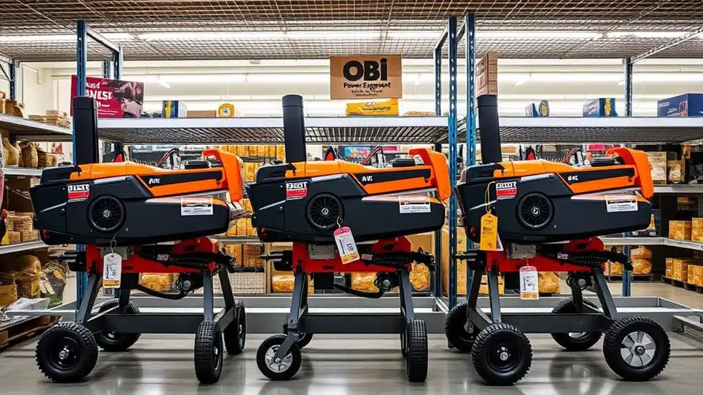 Die 3 besten Holzspalter bei OBI 1 electric wood splitter for home