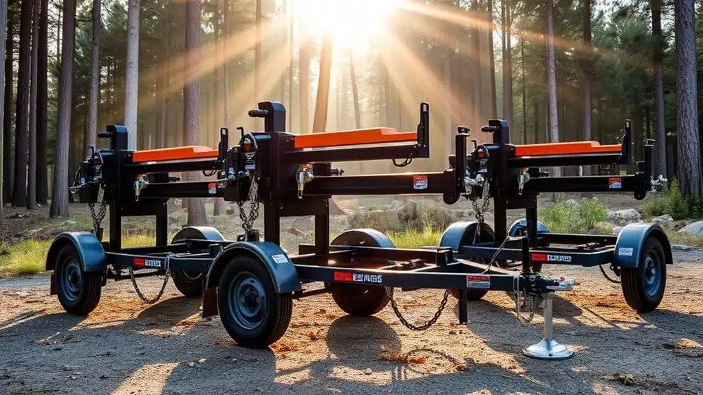 Die 3 besten Holzspalter mit Anhängern für einfachen Transport 2 features for trailer compatibility