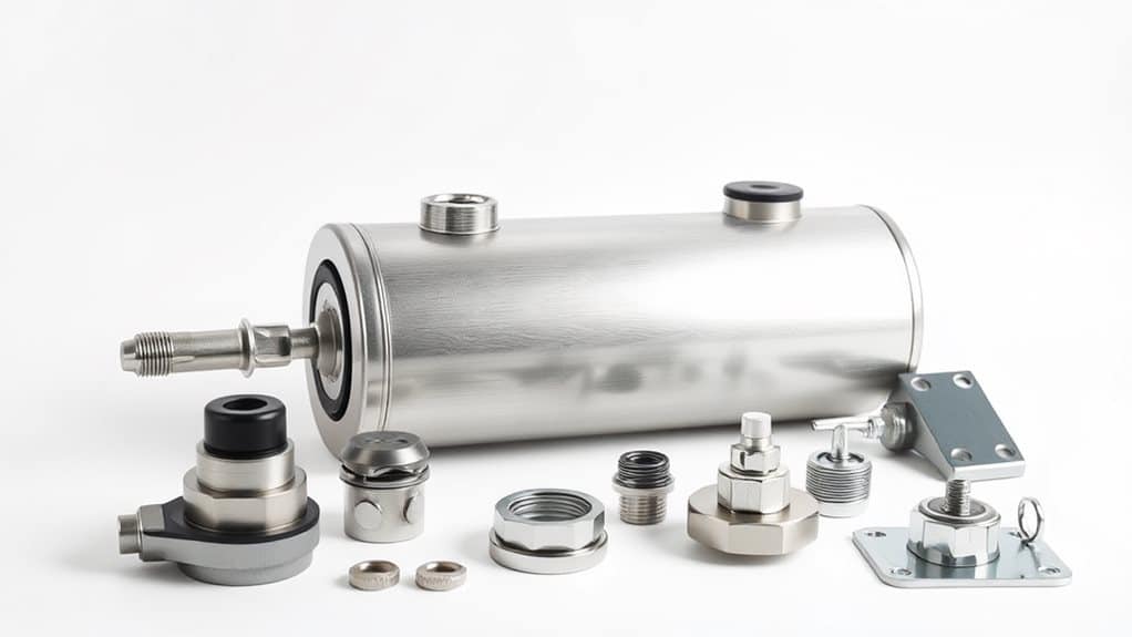 fluid reservoir system components