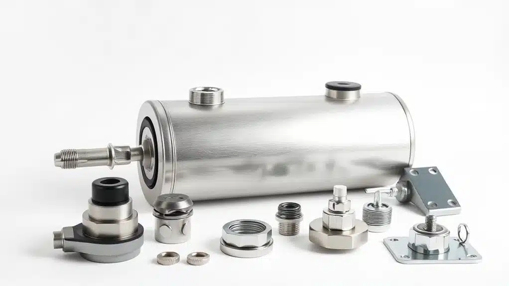 fluid reservoir system components