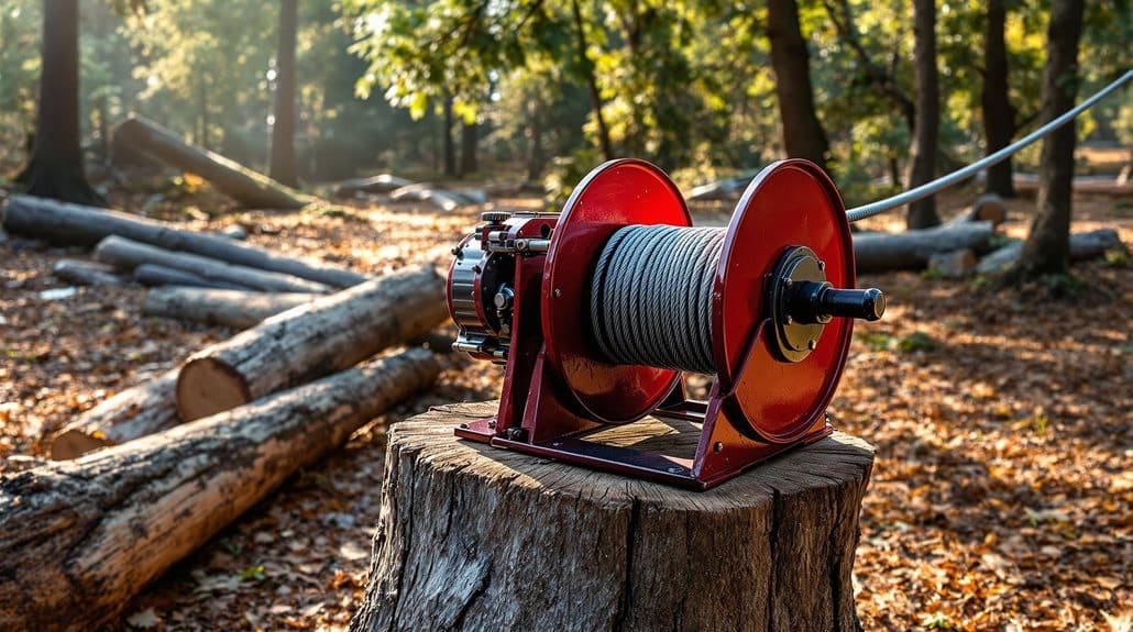 forest winch operation explained