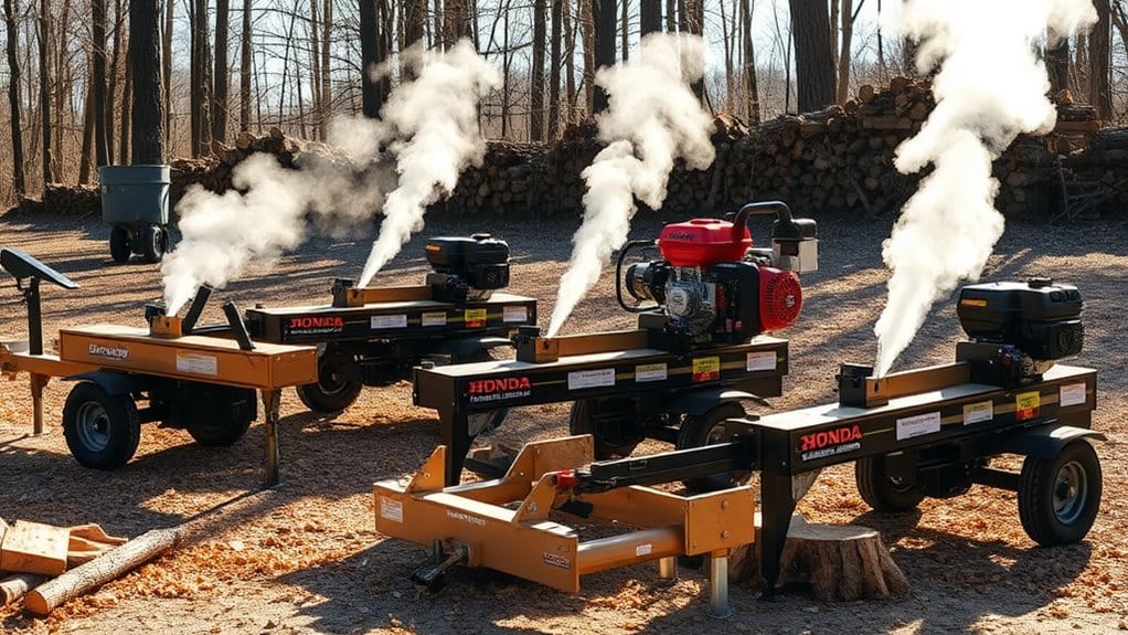 gas log splitter advantages