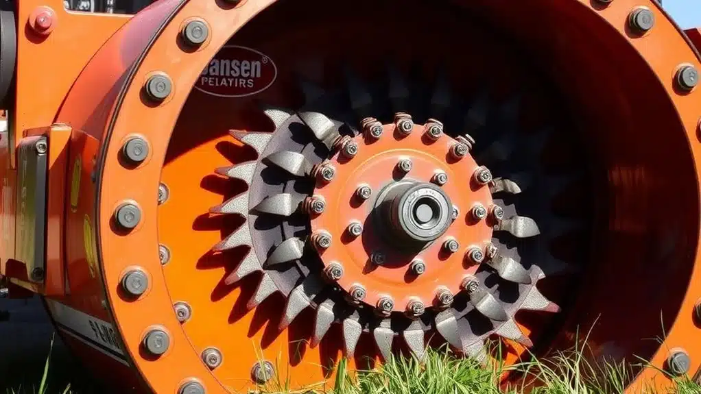 5 wichtige Merkmale des Jansen Böschungsmulchers, die Sie kennen sollten 2 high performance hammer flail mower