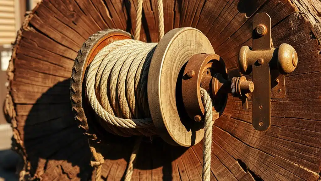 Was ist eine Holzwinde und wie funktioniert sie? 1 historical development of windlasses