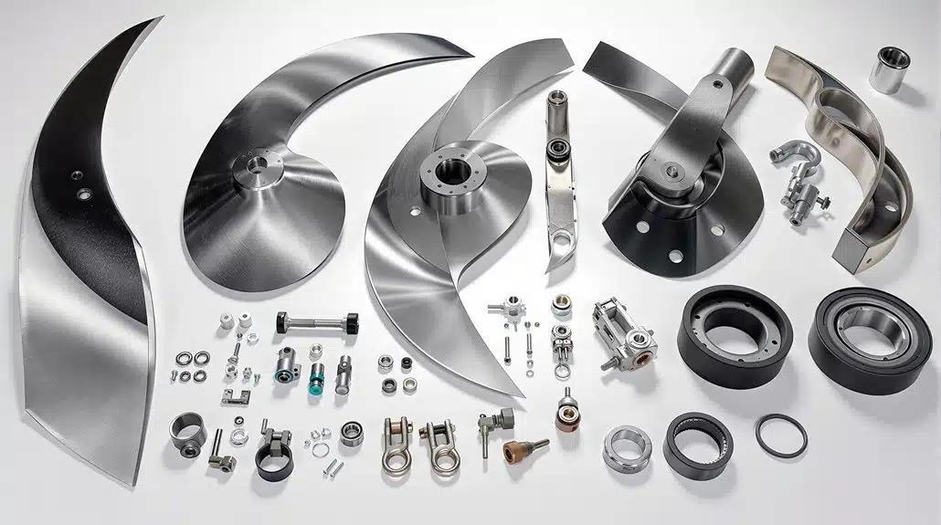 important spare parts mulchers