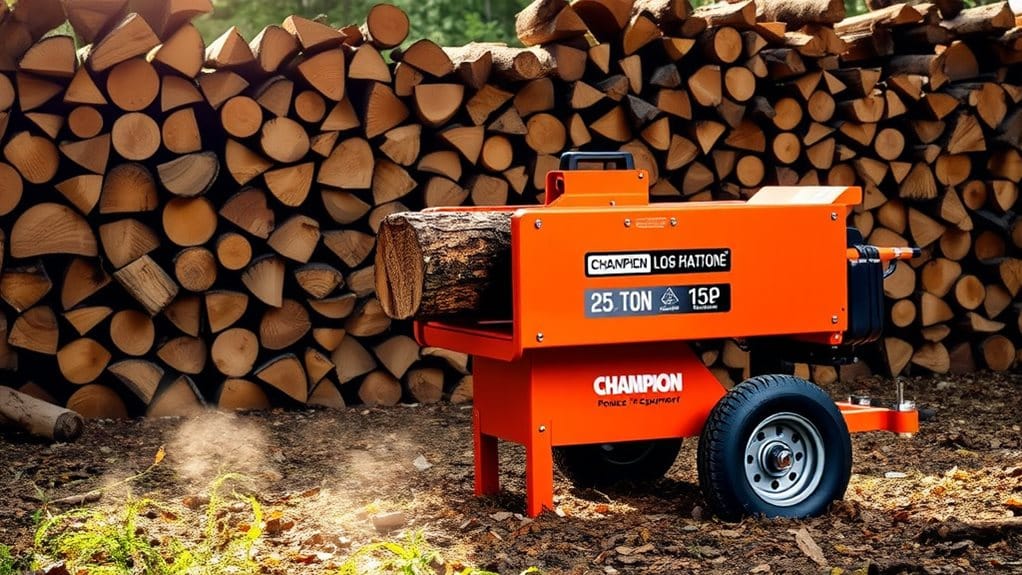 innovative wood splitter equipment