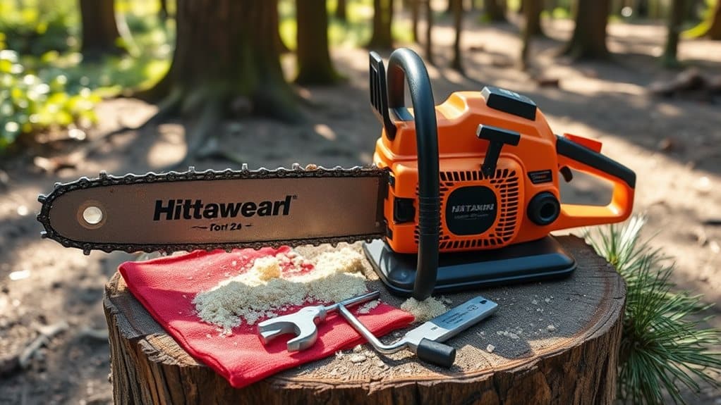maintain your chainsaw properly