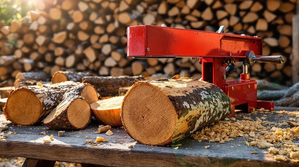 manual wood splitter advantages