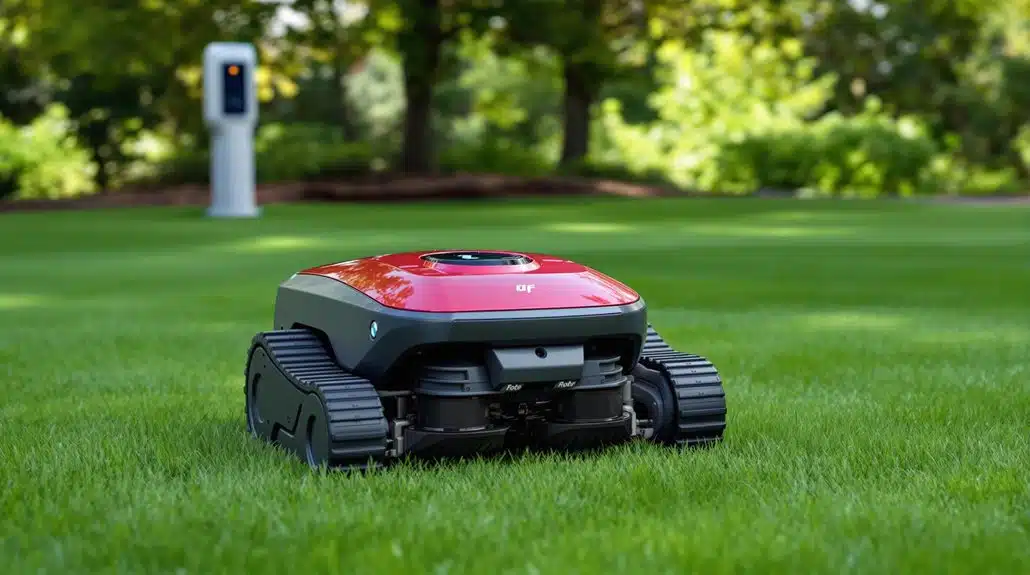 mulch robot grass cutter
