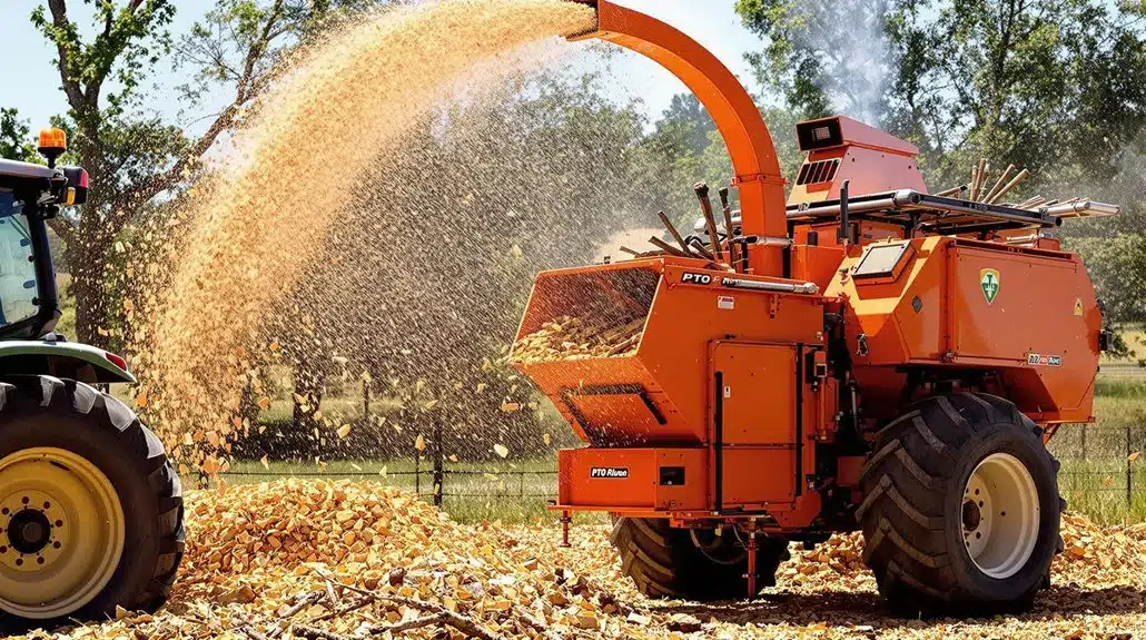 pto wood chipper explained