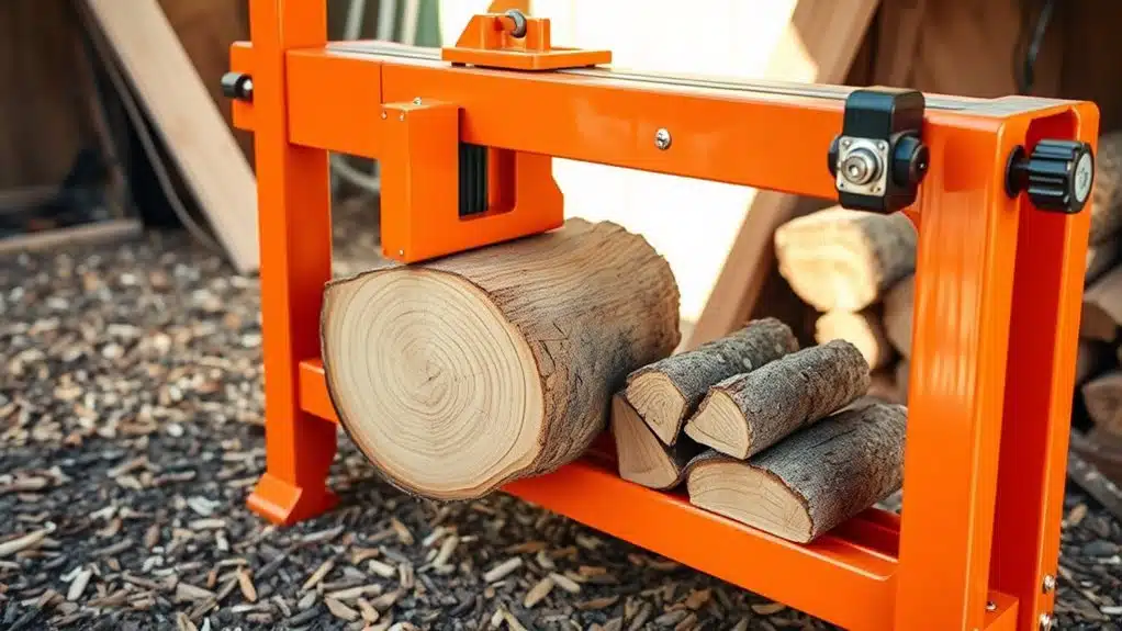 quiet and efficient log splitter