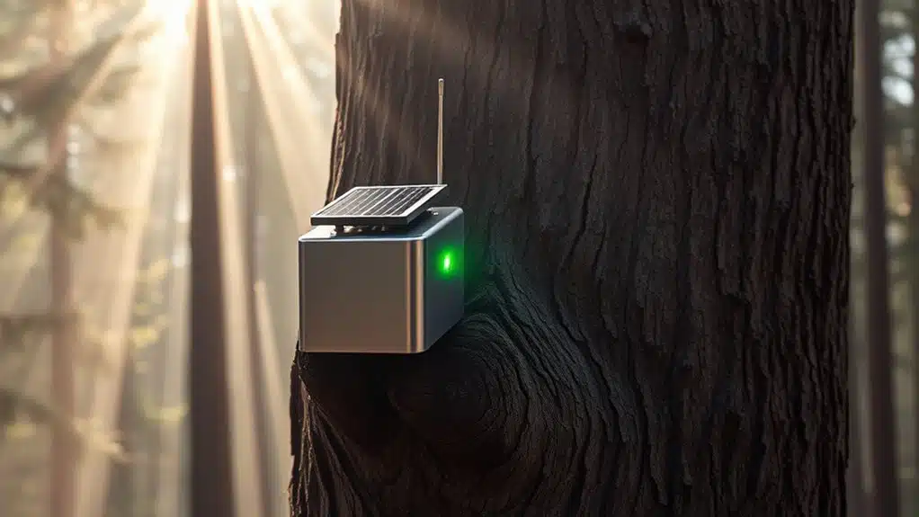real time forest monitoring sensors