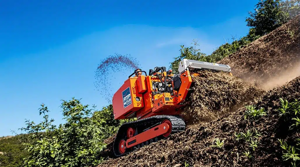 remote controlled mulching device
