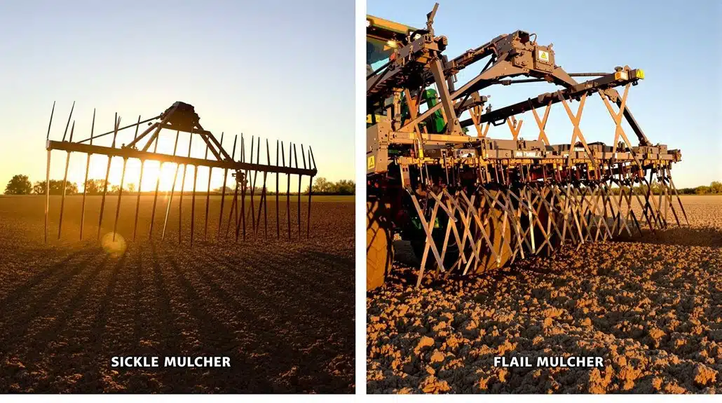 sickle mowers versus flail mowers
