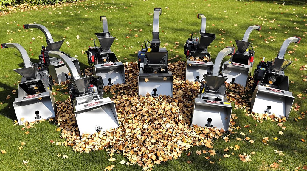 top electric wood chippers