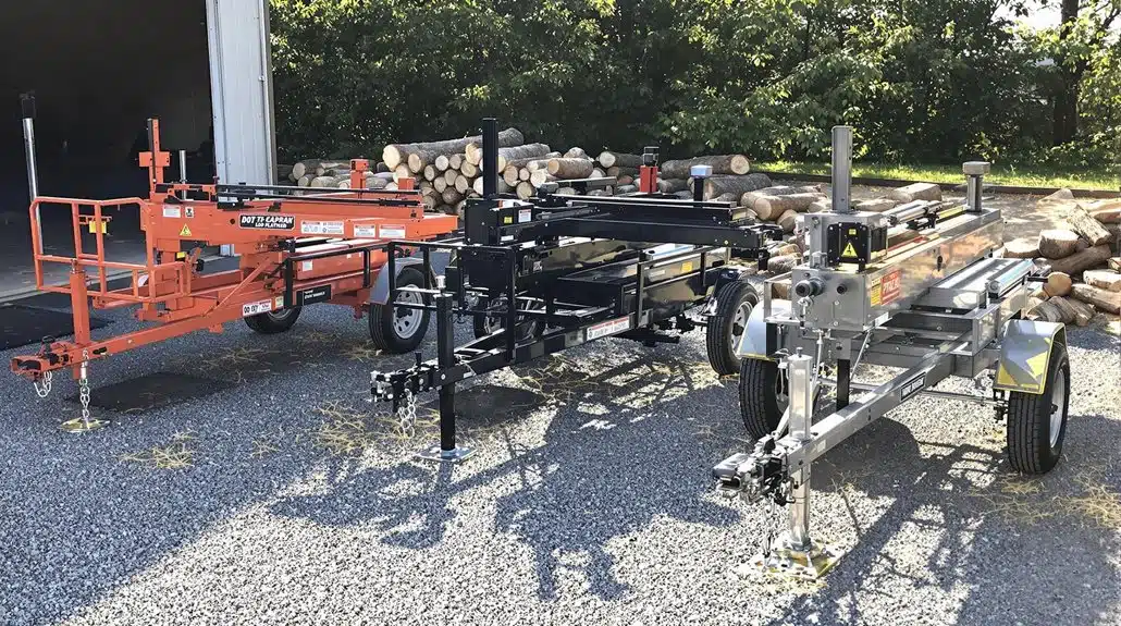 top wood splitters with trailers