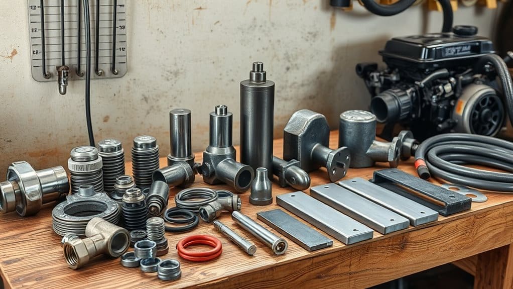 understanding wood splitter components