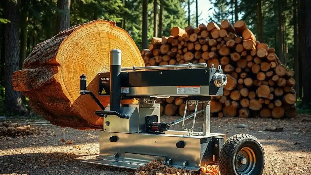 unmatched power for wood splitting