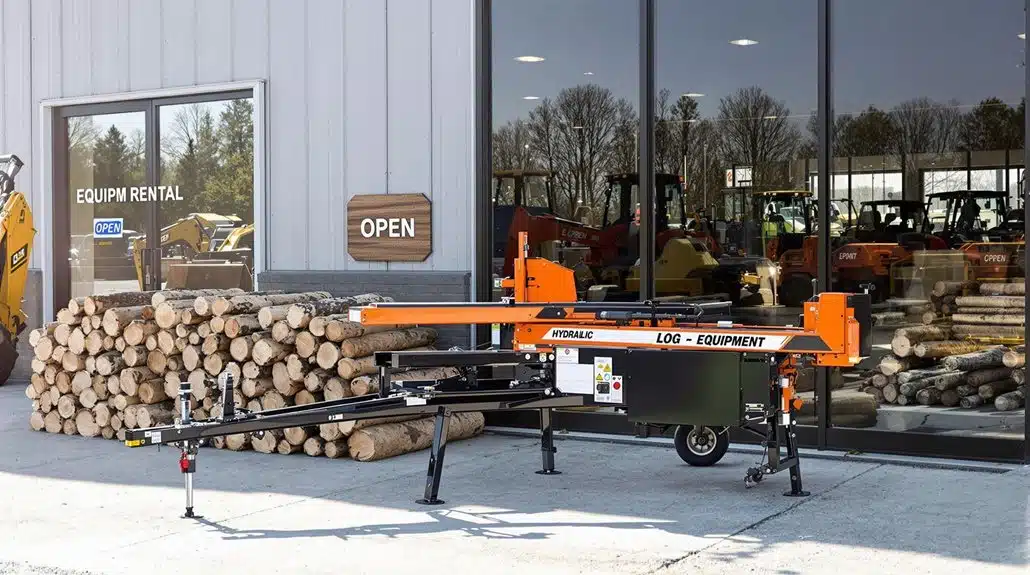 wood splitter rental locations