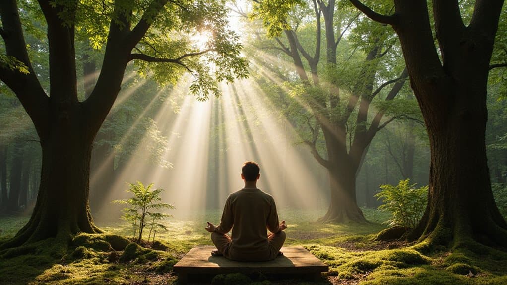 authentische Waldbaden-Techniken