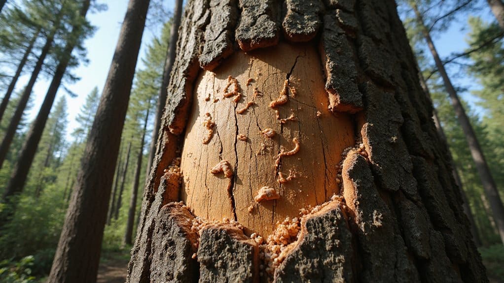 Borkenkäfer-Schädlingsidentifikation