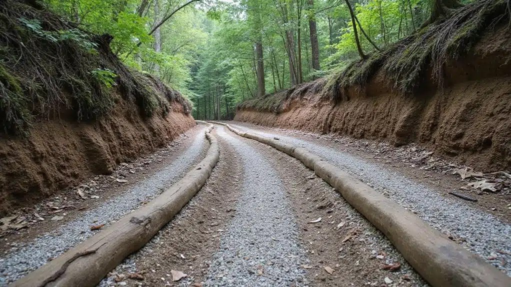 Instandhaltung von Waldwegen: Reparatur nach Erosion 3 effektive Wassermanagementtechniken