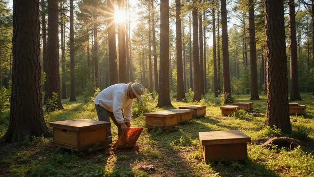 Waldhonigproduktion: Imkerei im Wald 1 Waldökosysteme steigern die Honigvielfalt