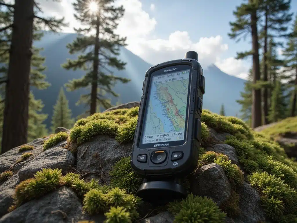 Wald GPS-Geräte Navigation