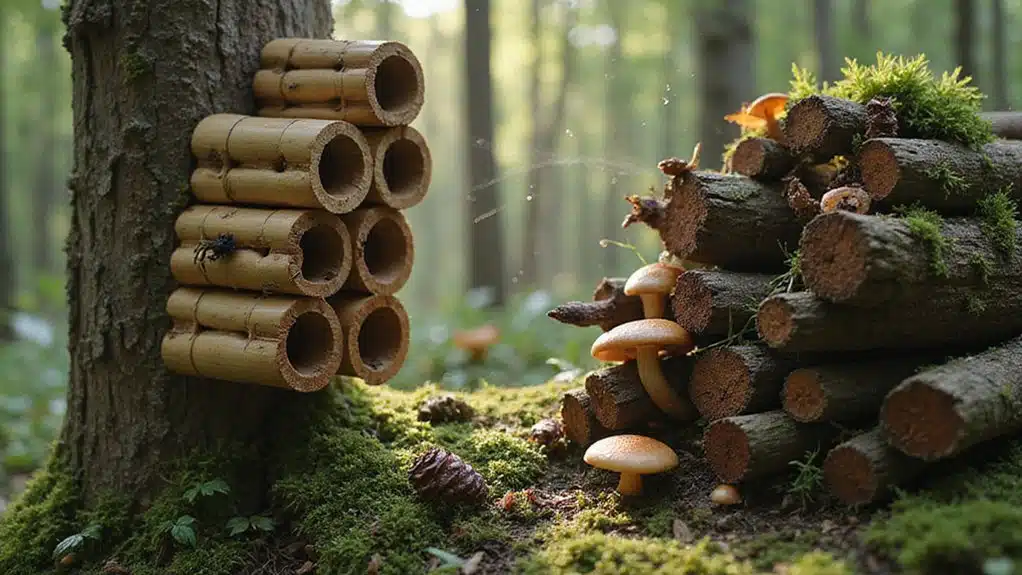 Waldmikrohabitate unterstützen die Biodiversität