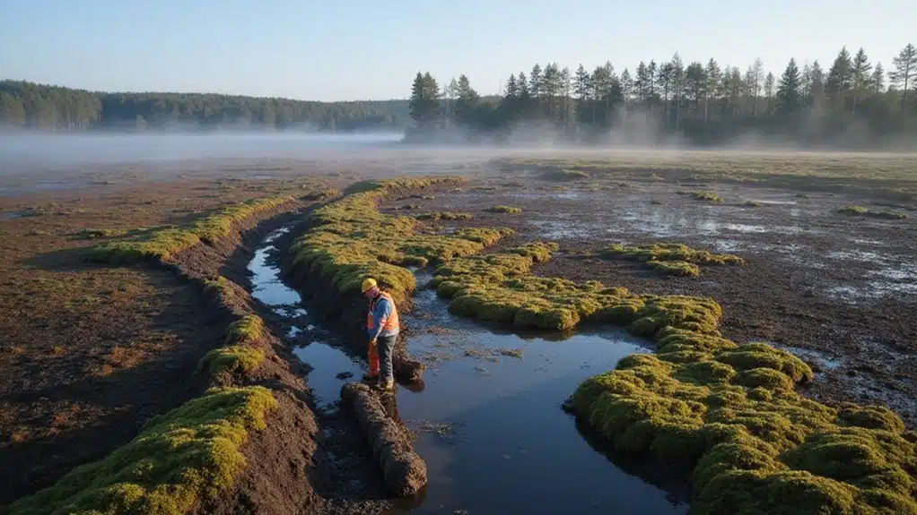 Wald-Feuchtgebiet-Revitalisierung: Torferhaltung im Wald 3 integrierte Moorschutzstrategien