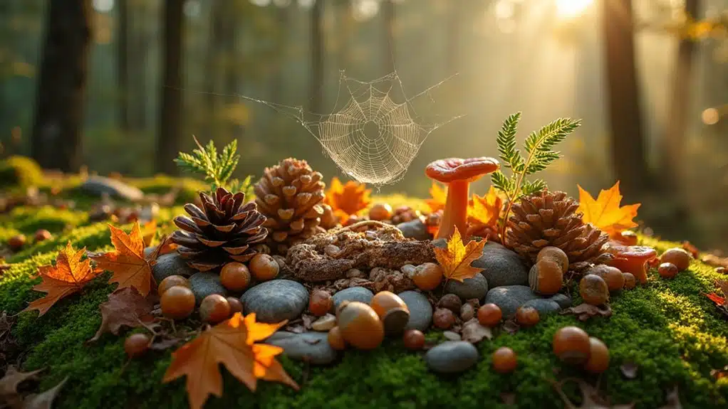 natürliche Materialien für Kunst