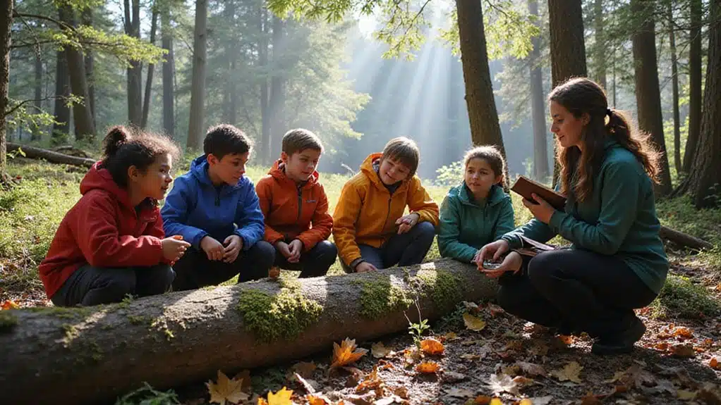 naturbasierte Bildungsaktivitäten