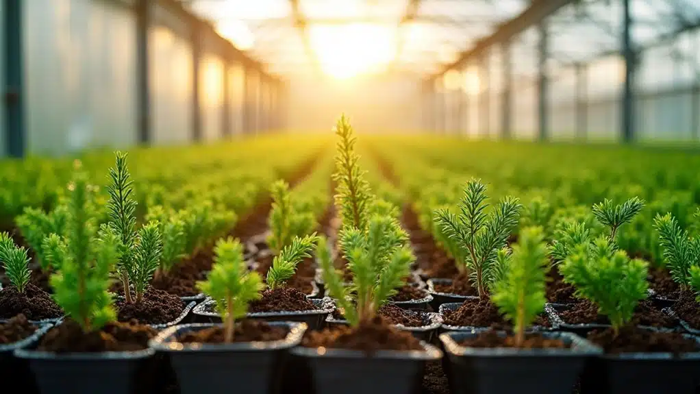 optimale Keimlingswachstumsbedingungen