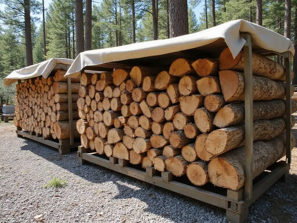 Tipps zur Holzlagerung im Freien