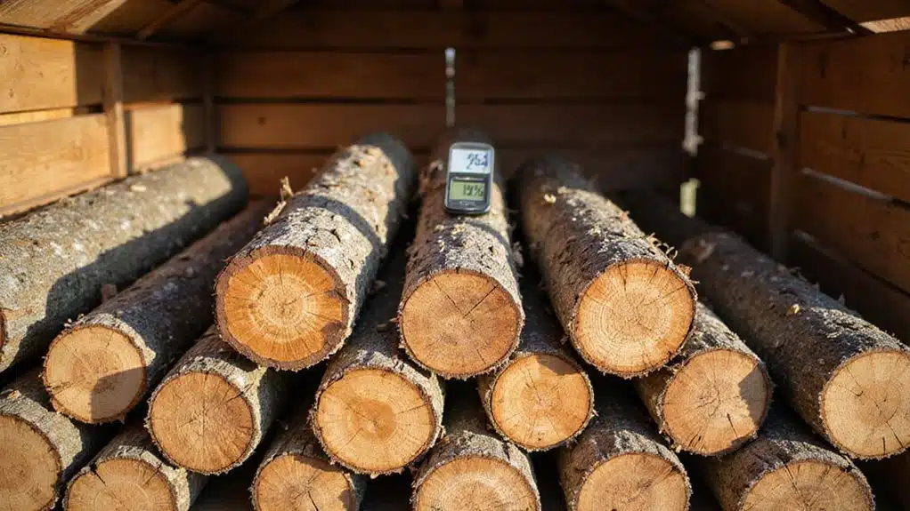 korrekte Holzlagerungstechniken