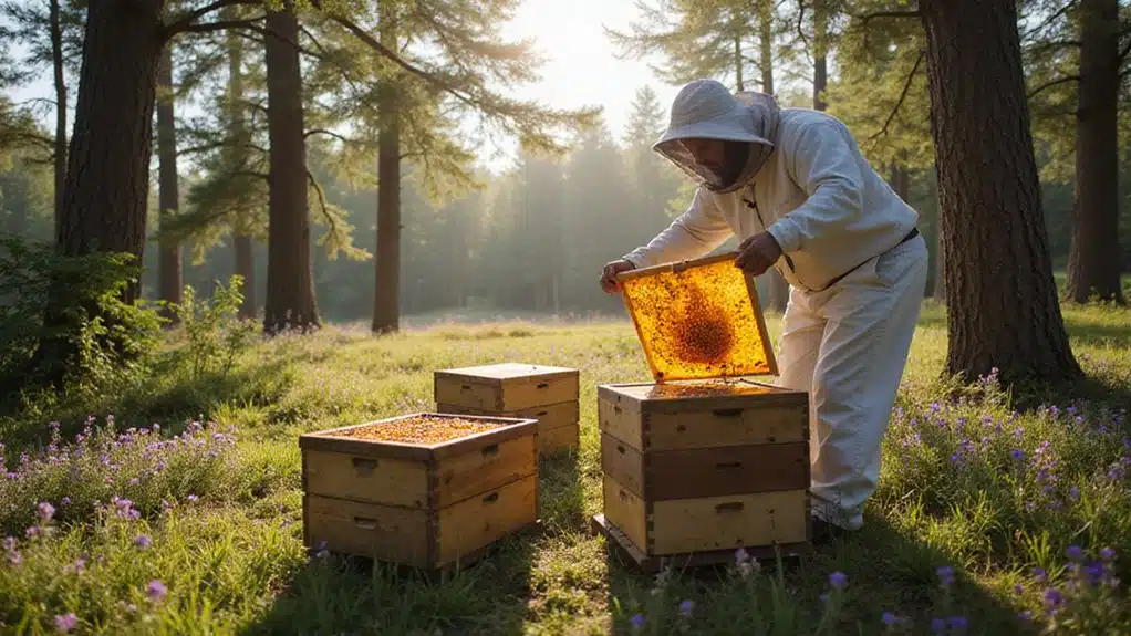 Waldhonigproduktion: Imkerei im Wald 3 saisonale Sammelgewohnheiten und Bewusstsein