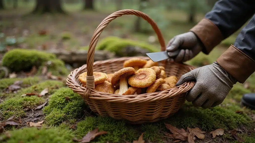 nachhaltige Ernte und Lagerung