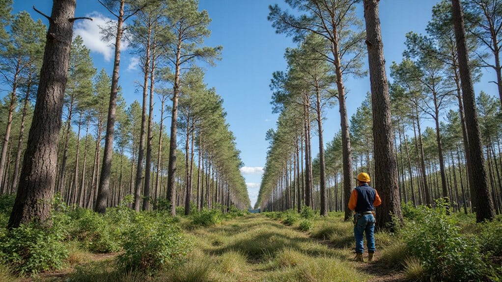 nachhaltiges tropisches Plantagenmodell
