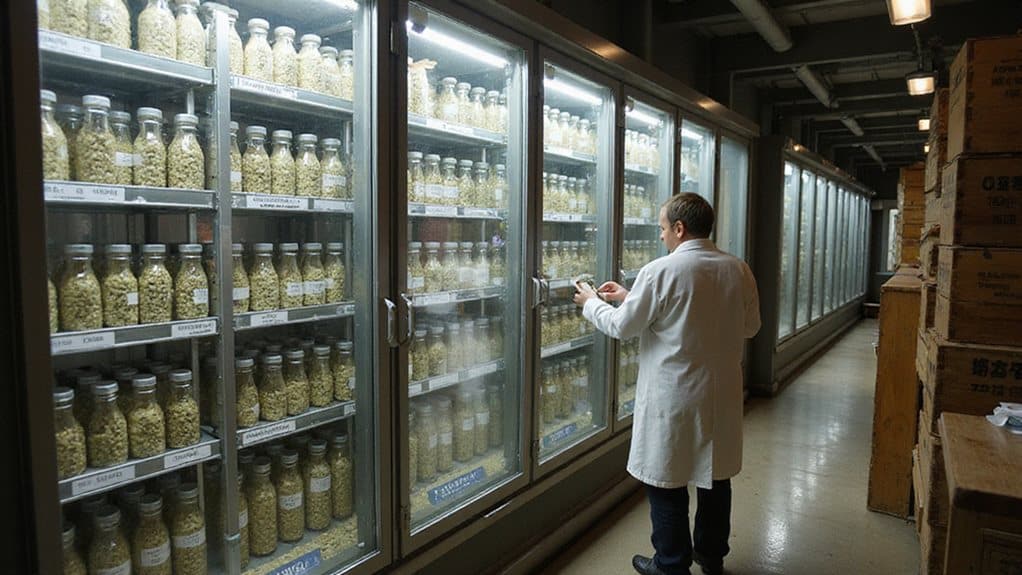 traditionelle vs. moderne Saatgutkonservierung