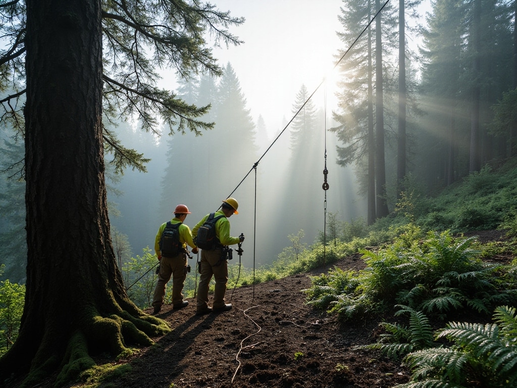 Windensicherheit an Hängen