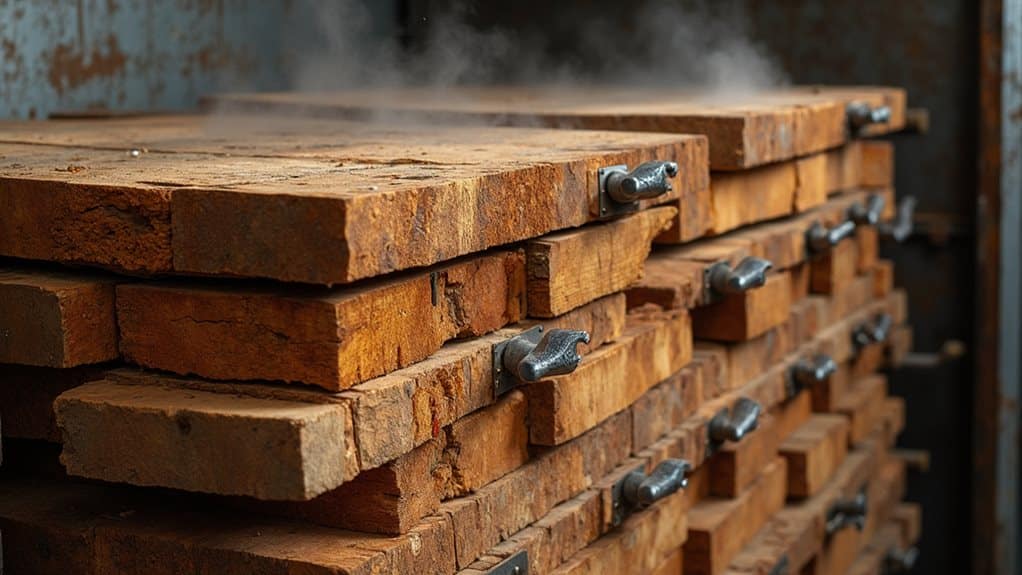 Holztrocknung und -behandlung