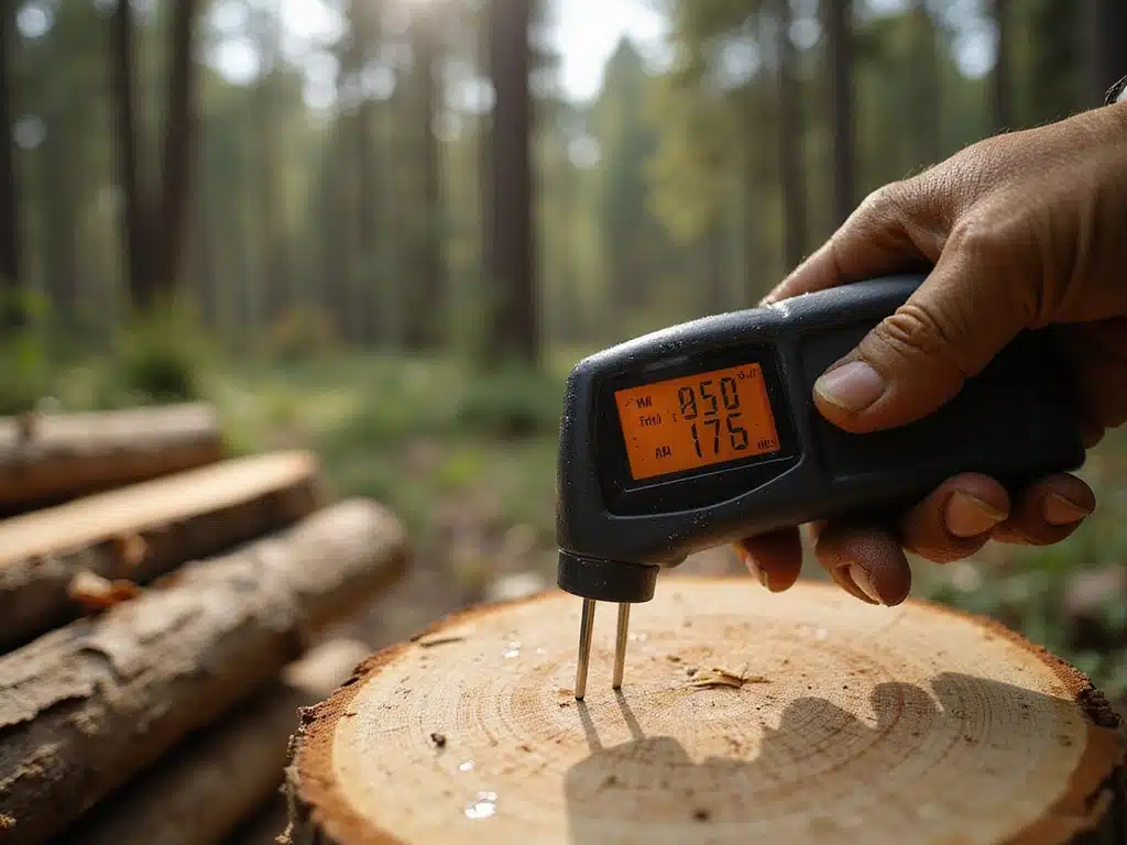 Holzfeuchtemessverfahren